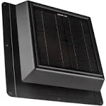 CanadaGoGreen 675005 4 Seasons Solar Powered Polycarbonate Vent Weatherproof Design Quietly Cools Up to 500 Sq ft 400 CFM