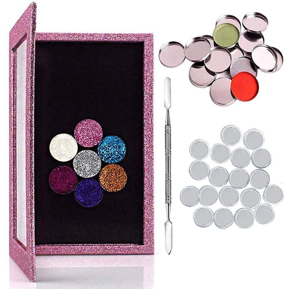 42PCS Professional Magnetic Palette Empty Makeup Palette Set with 1 Depotting...