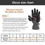 Palmyth Ice Fishing Gloves Convertible Mittens Flip Fingerless Mitt with ...