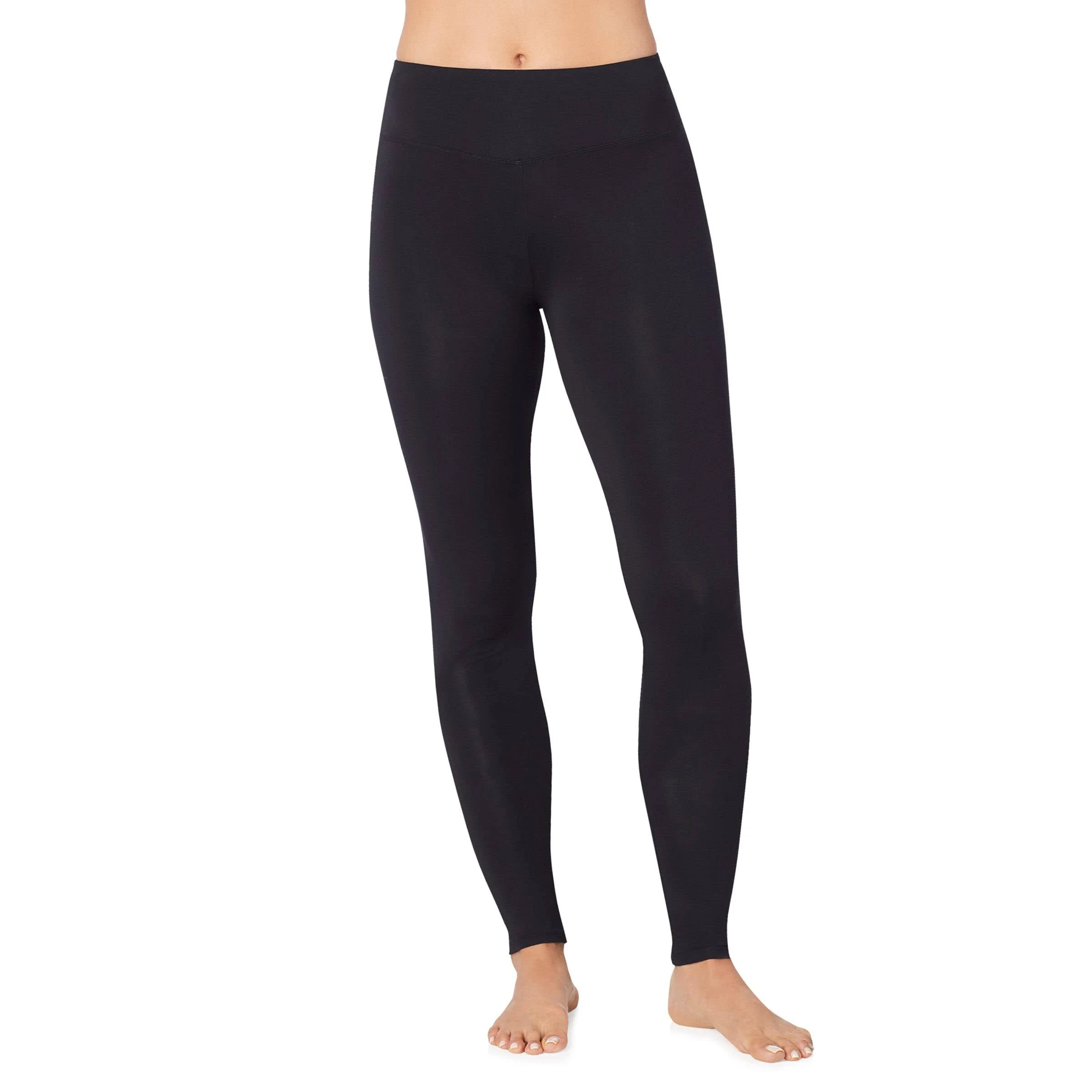 Cuddl Duds Women's Softwear with Stretch Legging in Black (5020816) | Size Small | HerRoom.com