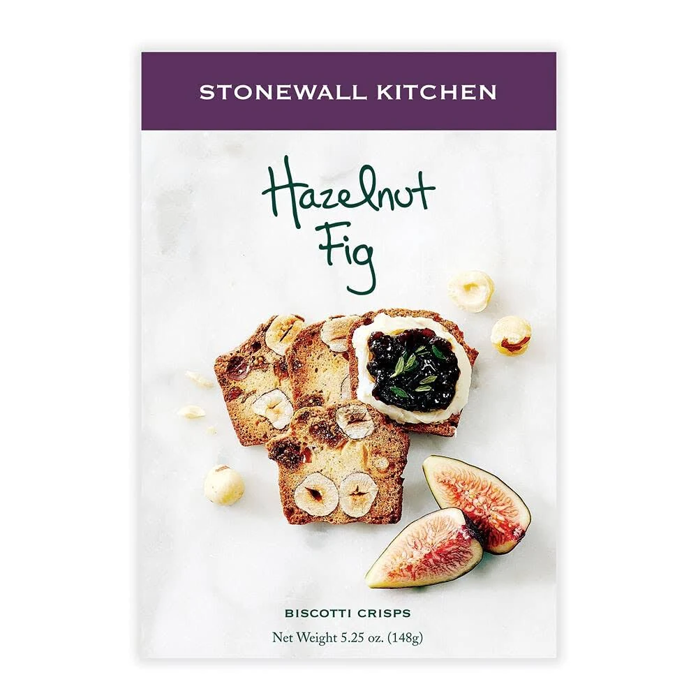 Stonewall Kitchen Hazelnut Fig Biscotti Crisps, 5.25 oz.