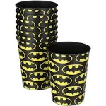 American Greetings Batman 16oz Plastic Party Cups, 8-Count