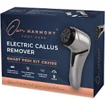 Electric Foot Callus Remover with Vacuum - Own Harmony Professional Pedicure Tools Kit for Powerful Pedi Feet Care Vac, Electronic Foot File CR2100, B