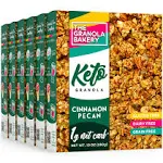 YOLEEZ TGB Cinnamon Keto Granola | 1G Net Carb Cereal | Gluten Free Low Carb Nut Snack, 10 Ounces (Pack of 6)