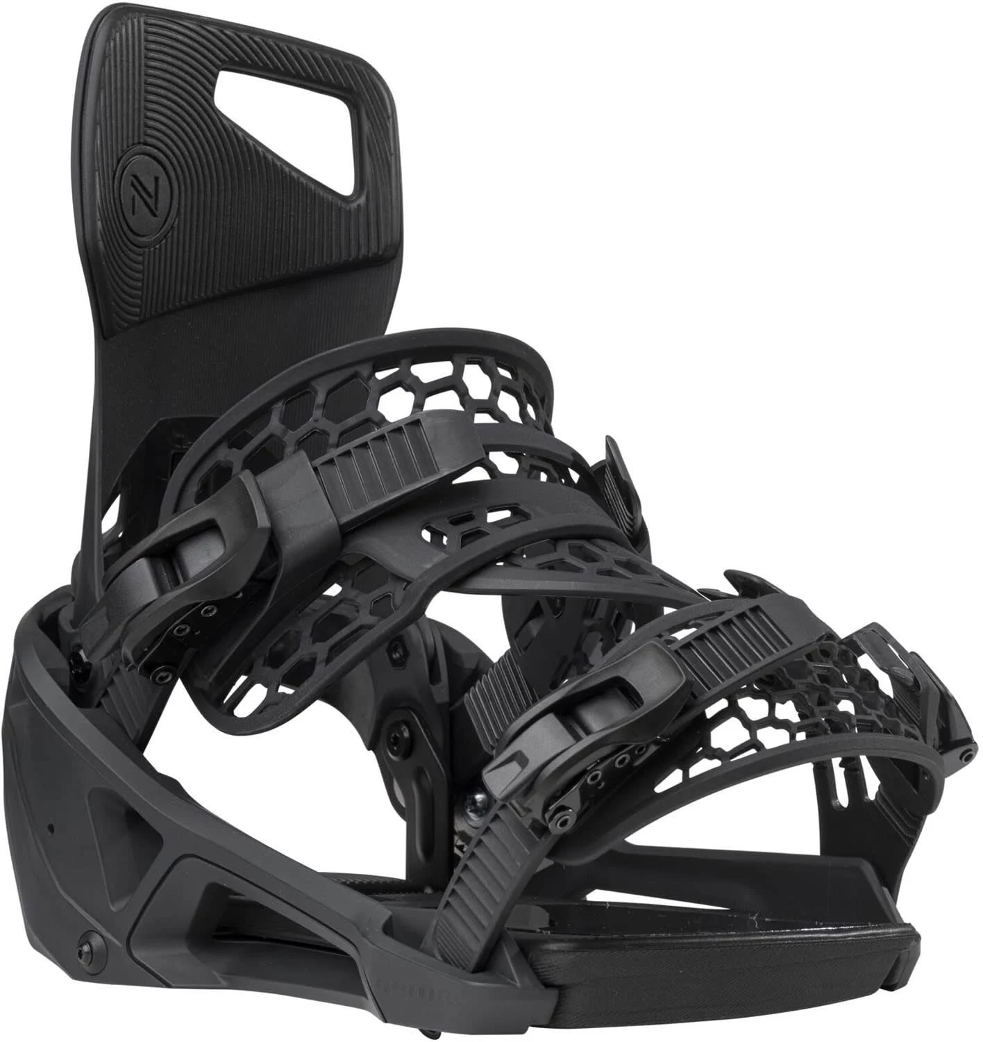 Nidecker Supermatic Snowboard Bindings Black M