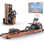 JOROTO MR280PRO Solid Oak Water Rowing Machine