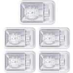 5 Pack 12V Led RV Ceiling Dome Light RV Interior Lighting for Trailer Camper wit