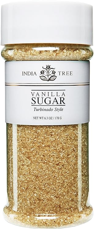 India Tree, Sugar Vanilla, 6.3 Ounce