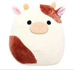 Squishmallows Toys | Squishmallow Ronnie The Cow 8 Inches | Color: Brown/White ...