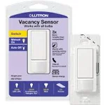 Lutron MS-OPS2-WH Maestro Motion Sensor Switch, 2 Amp, Single Pole (White)