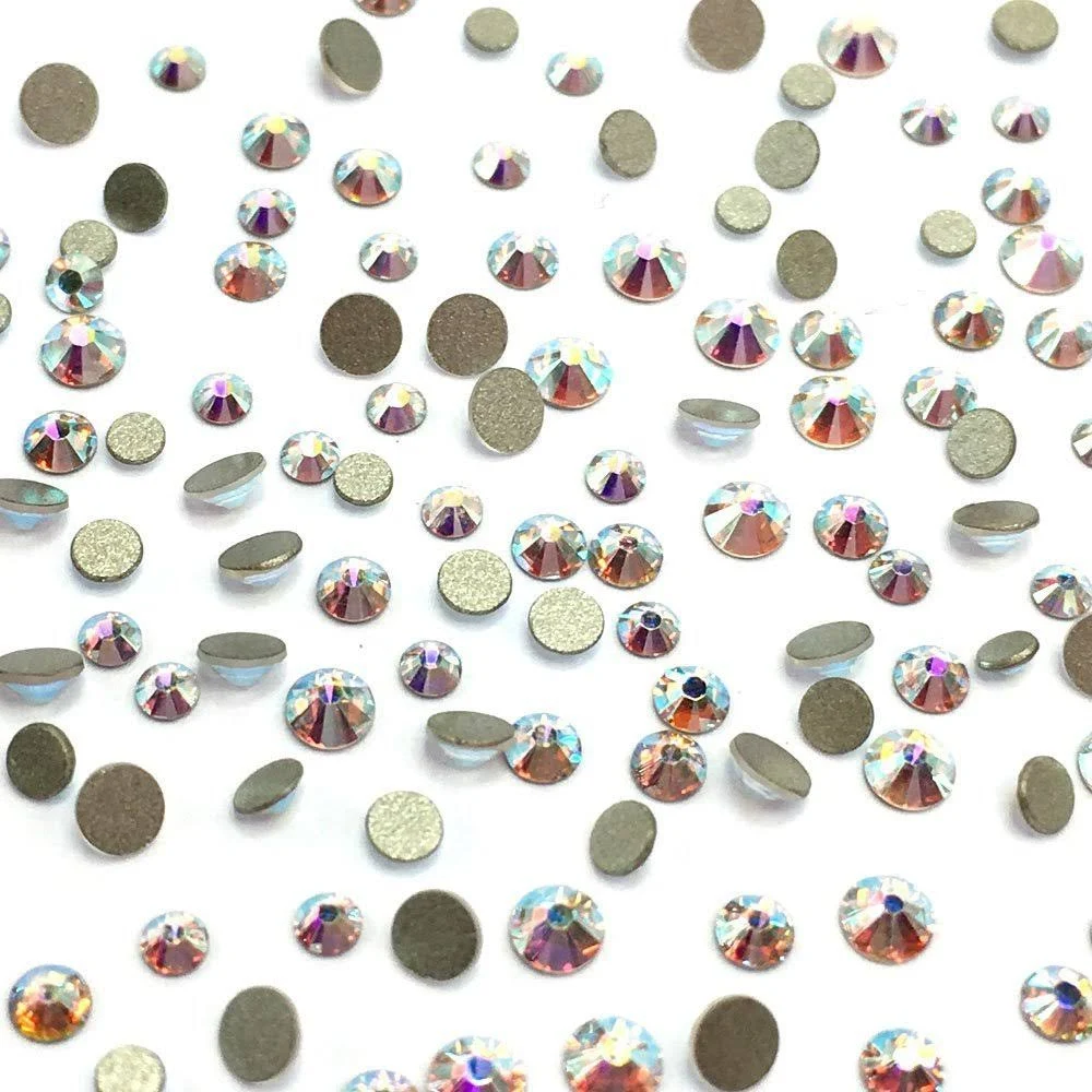 Crystal AB (001 AB) 2058 Swarovski Nail Art Tiny Small Mixed Sizes SS5 SS7 SS9 ...