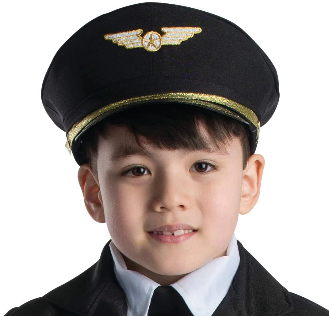 Dress Up America Kids Pilot Hat