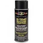 Dei 12oz Black Silicone Coating High Temp Spray - 2 Pack 10301