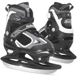 Nattork Adjustable Ice Skates - Black Medium (1-4)