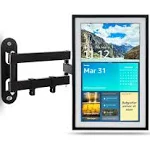 Mount for Echo Show 15 | Adjustable Wall Mounting Bracket for Amazon Echo Show 15, Swivel and Tilt, Easy Installation | Black