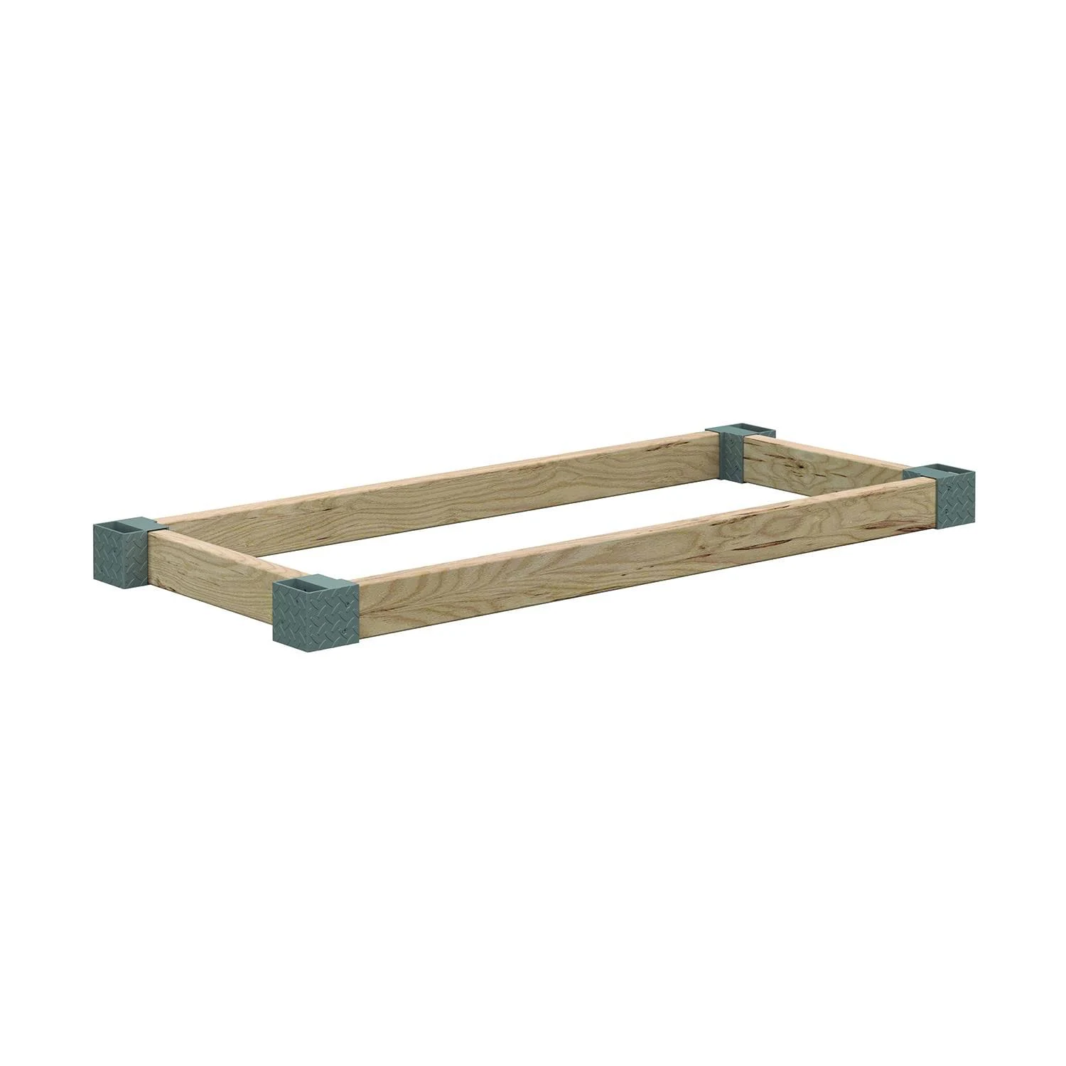 HyLoft Heavyweight 2x4 DIY Single Shelf Kit - Gray