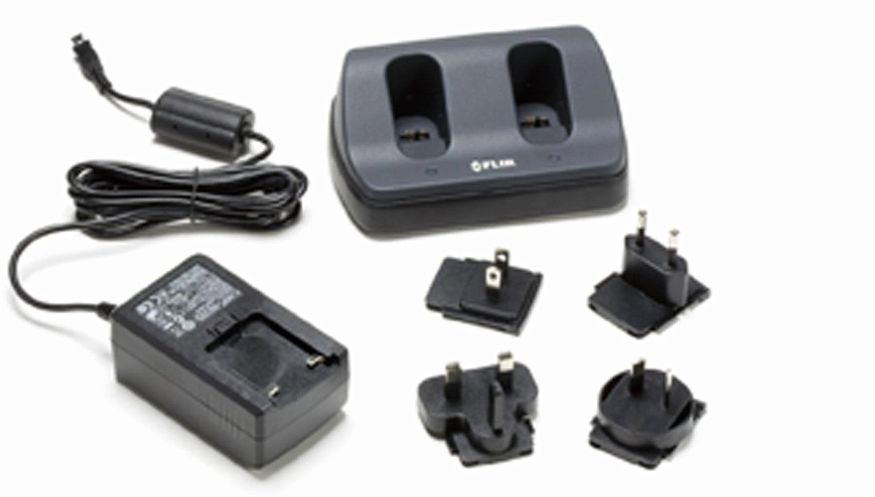 FLIR Stand-Alone 2-Bay Battery Charger for E40, E50, E60 Thermal Cameras