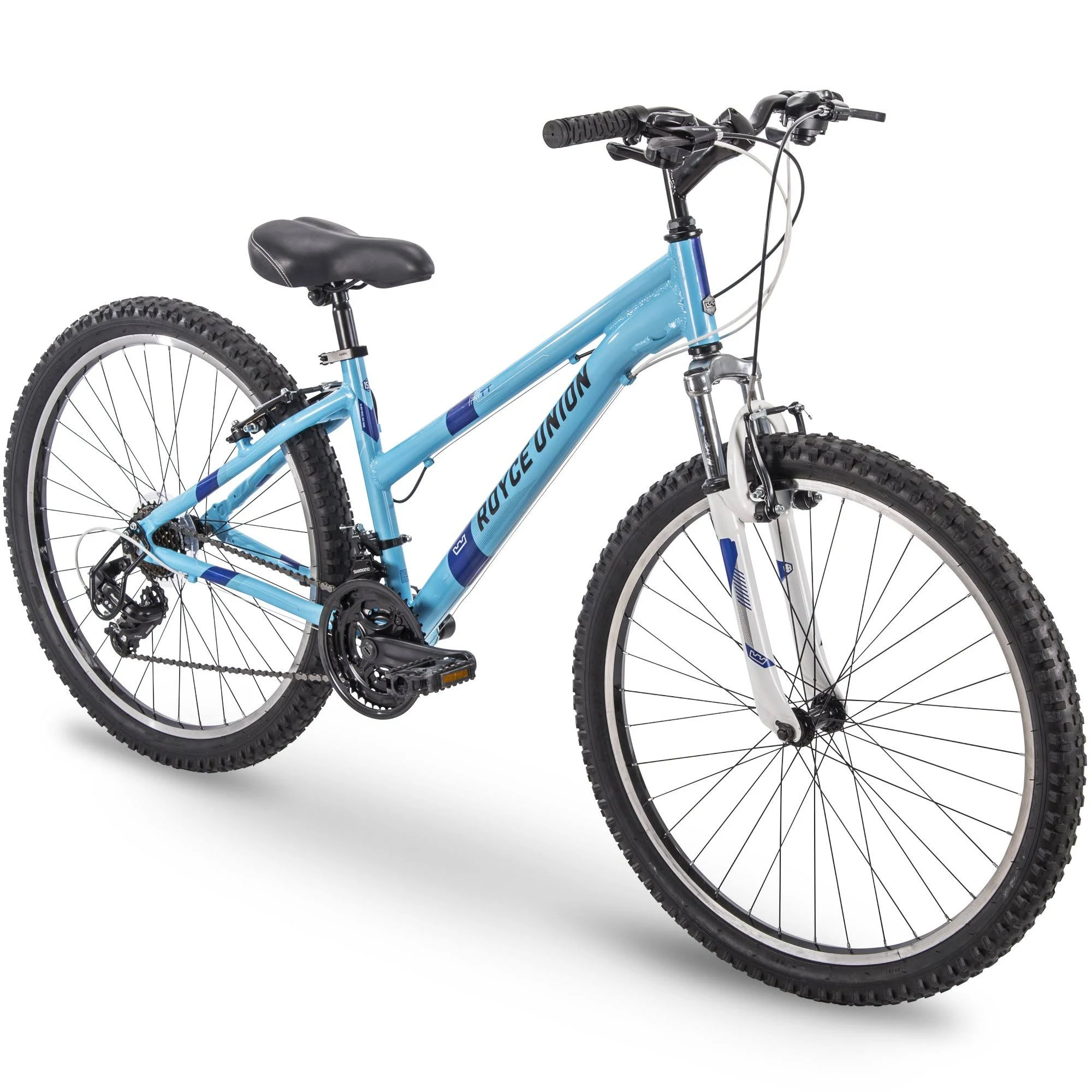 Royce Union 24" RTT Mens 21-Speed Mountain Bike, Aluminum Frame, Trigger Shift, Matte