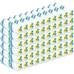 60 Piece Mini Rollers Covers Paint Tools 4 Inch 1/2&#034; Nap 4&#034; Roller