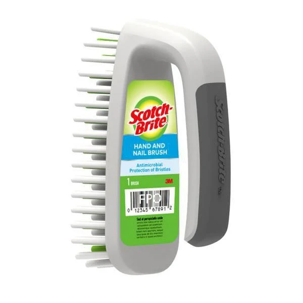 Scotch-Brite Hand and Nail Brush, 504P-6, 6/1