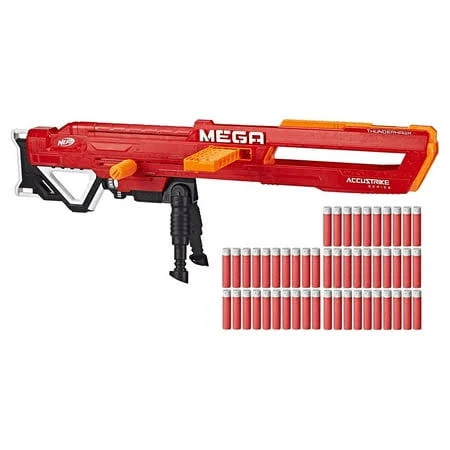 Nerf N-Strike Mega Accustrike Thunderhawk Blaster with 50 Nerf Mega Darts