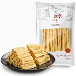 Dried Bean Curd Stick, Handmade Soy Tofu Dried Sticks, No Glue, Can Be Cooked in All Ways, for Stir fry, Hot Pot, Cold Salad, 17.6 oz