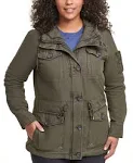 Levi's Women's Lightweight Cotton Military Jacket (Standard & Plus Sizes)