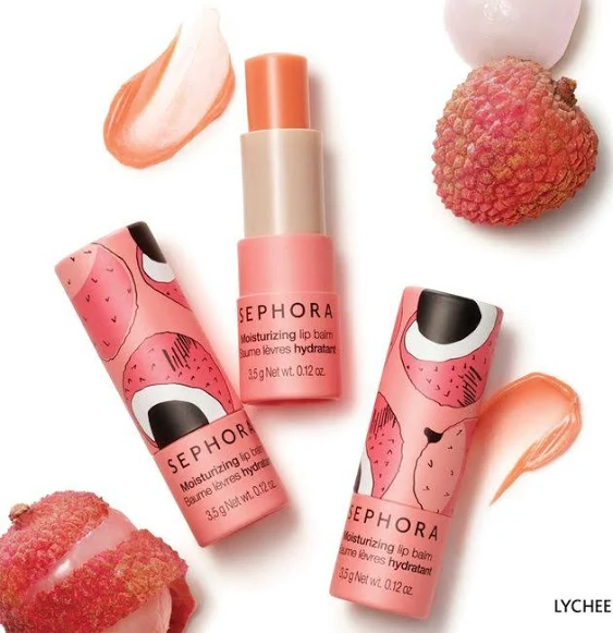 SEPHORA COLLECTION Clean Lip Balm & Scrub Lychee