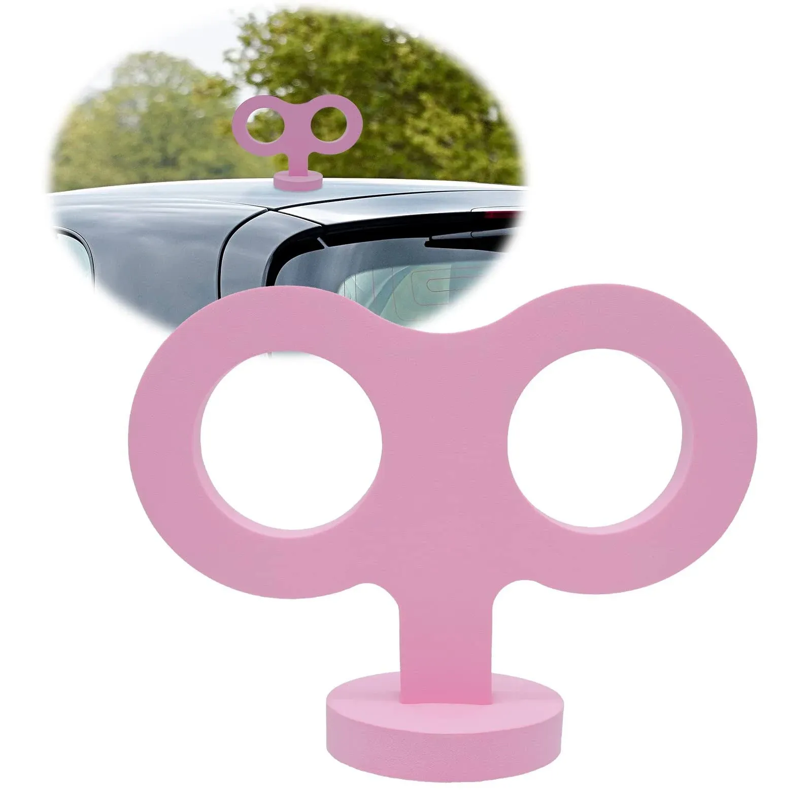 COGEEK 3D Car Wind Up Key, Cute Clockwork Wind Up Key for Back of Car Roof ...