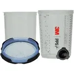 3M 26325 PPS Series 2.0 Spray Cup System Kit, Large (28 fl oz, 850 ml) 125 Micron Filter