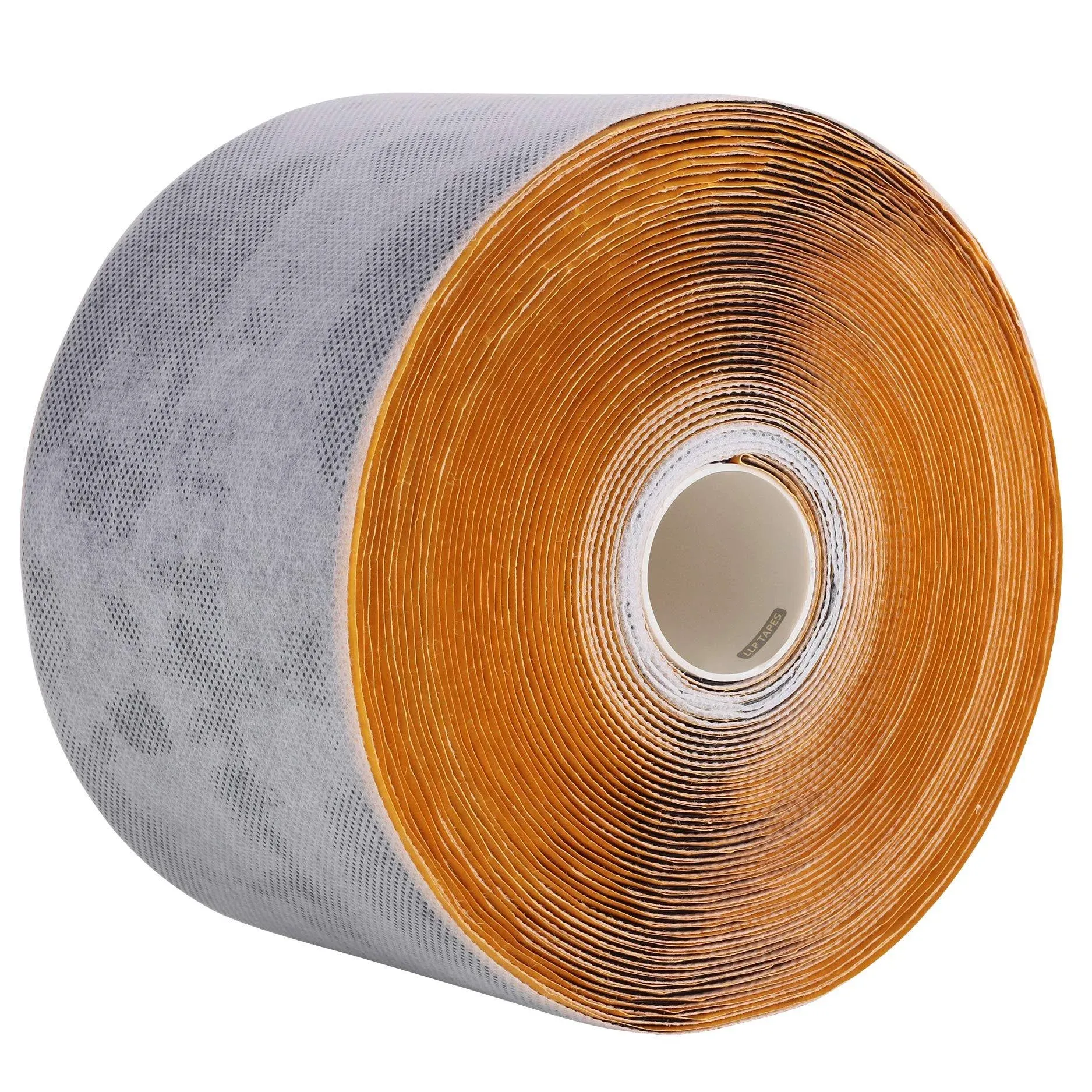 Butyl Tape Rv Sealant 4\x9d X 50 Ft Nonwoven Fabric Cover Black Butyl Seal Vents Sk