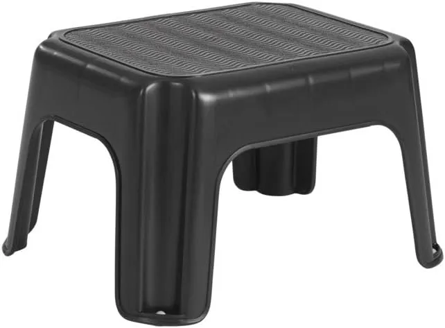 Rubbermaid Small Step Stool, Black