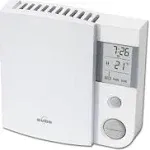 Honeywell Home Aube TH140-28-01-B Hydronic Heating 7-Day Programmable Thermostat,White and Gray