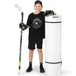 Better Hockey Portable Roll-Up Shooting Pad - Feels Like Real Ice, for Passing Stickhandling and One Timers, Large 4 Foot x 8.5 Foot Size