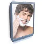 Fogless Shower Bathroom Mirror with Squeegee and Travel Bag