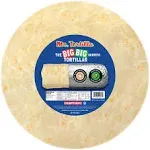 Mr. Tortilla Big Big Burrito Wraps - 12-13 inch - Small-Batch Artisan Tortillas, Restaurant size, Made with Avocado Oil - Vegan Kosher (Traditional