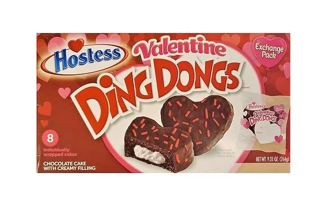 Hostess LIMITED EDITION Valentine Ding Dongs 9.31oz