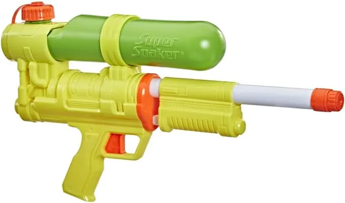 Supersoaker F1972FF1 Nerf Super Soaker XP50-AP Blaster, Tank Made with Recycled Plastic, Air-Pressurized Continuous Water Blast