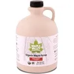 Maple Valley Grade A Dark & Robust (Formerly Grade B) Organic Maple Syrup - 1/2