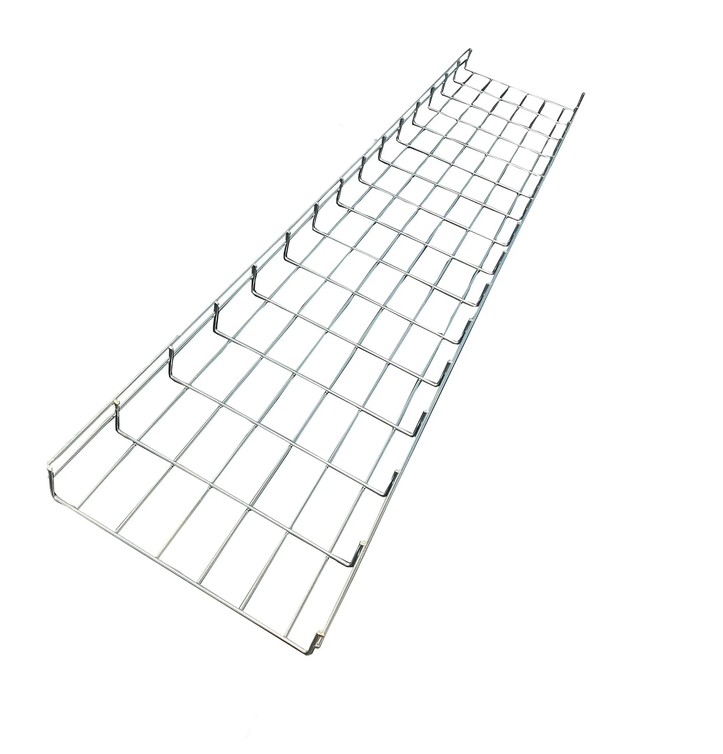 Kable Kontrol Cable Tray- 5 Feet Long - 12" Width, 2” Depth – Wire Mesh Tray Cable Management Rack Cords Organizer Cable Basket, Zinc Plated Steel NEC Approved for Network, Fiber Optic, Cabling