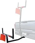 Maxxhaul 70231 Hitch Mount Truck Bed Extender (FOR Ladder, Rack, Canoe, Kayak, Long Pipes and Lumber)