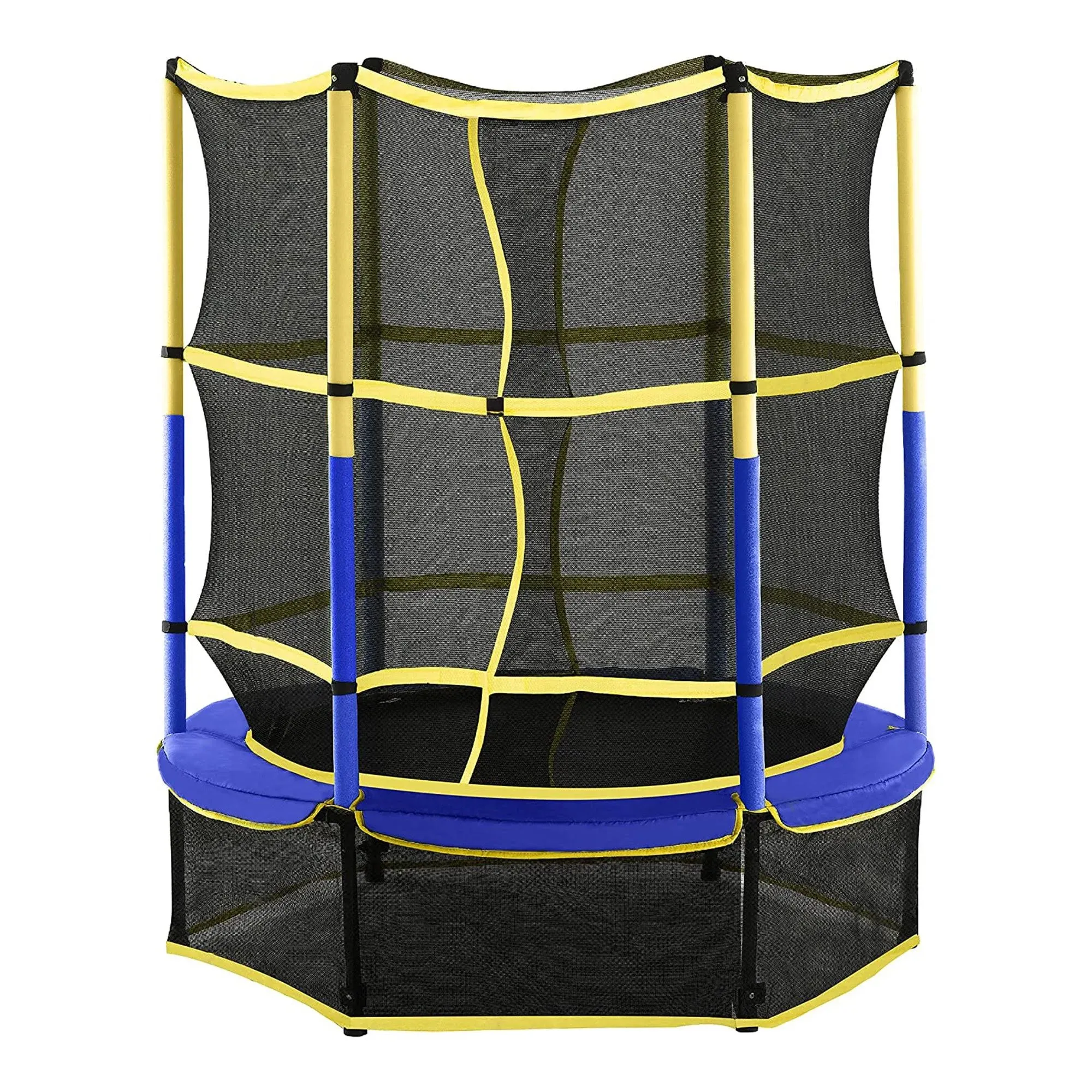 Machrus Upper Bounce 55-Inch Kid-Friendly Trampoline and Enclosure Set