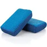 The Rag Company 0406-ULTRA-CLA<wbr/>Y-SCRUB-2PK The ULTRA Clay Scrubbers BLUE (2-PACK)