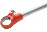 RIDGID 36345 00-R Exposed Ratchet Threader Set, Ratcheting Pipe Threading Set of 1/2-Inch to 1-Inch NPT Pipe Threading Dies and Manual Ratcheting Pipe Threader,Red/Black,Small