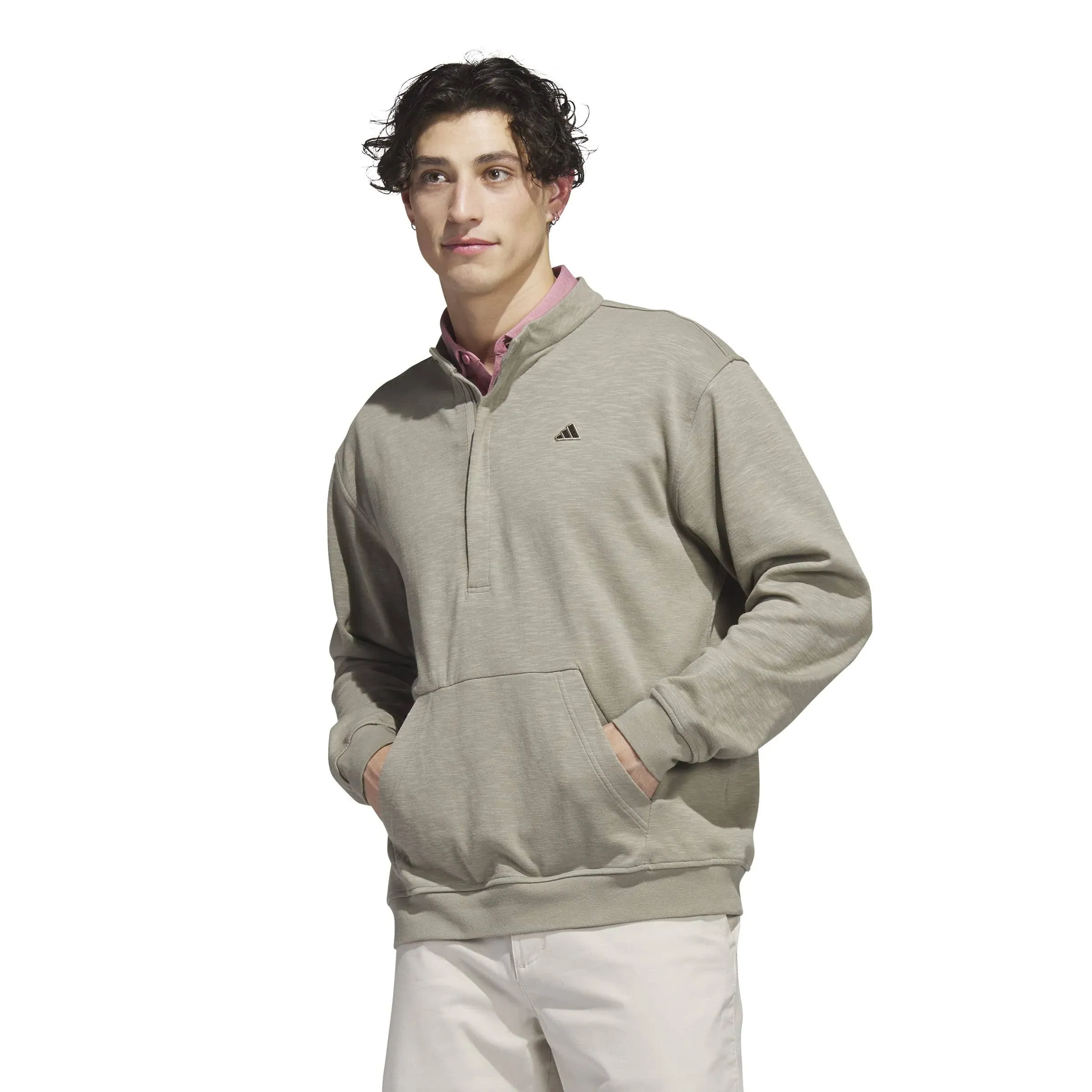 adidas Men's Go-to Quarter Zip Golf Pullover