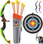 Liberty Imports Light Up Archery Bow and Arrow Toy Set