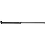 Sliding Door Security Bar Latch/Catch/Bolt Security Man Finish: Black