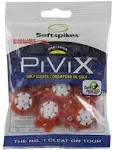 Softspikes 18-Count Pivix Golf Cleats, Fast Twist 3.0 - Gray/Black