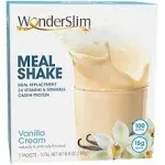 Wonderslim Meal Replacement Shake Vanilla Cream (7ct)