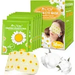 ProCIV 16 Packs Steam Eye Masks for Dry Eyes, SPA Warm Eye Mask, Relief Eye Fatigue Hot Sleep Eye Mask for Puffy Eyes Mask (Unscented)